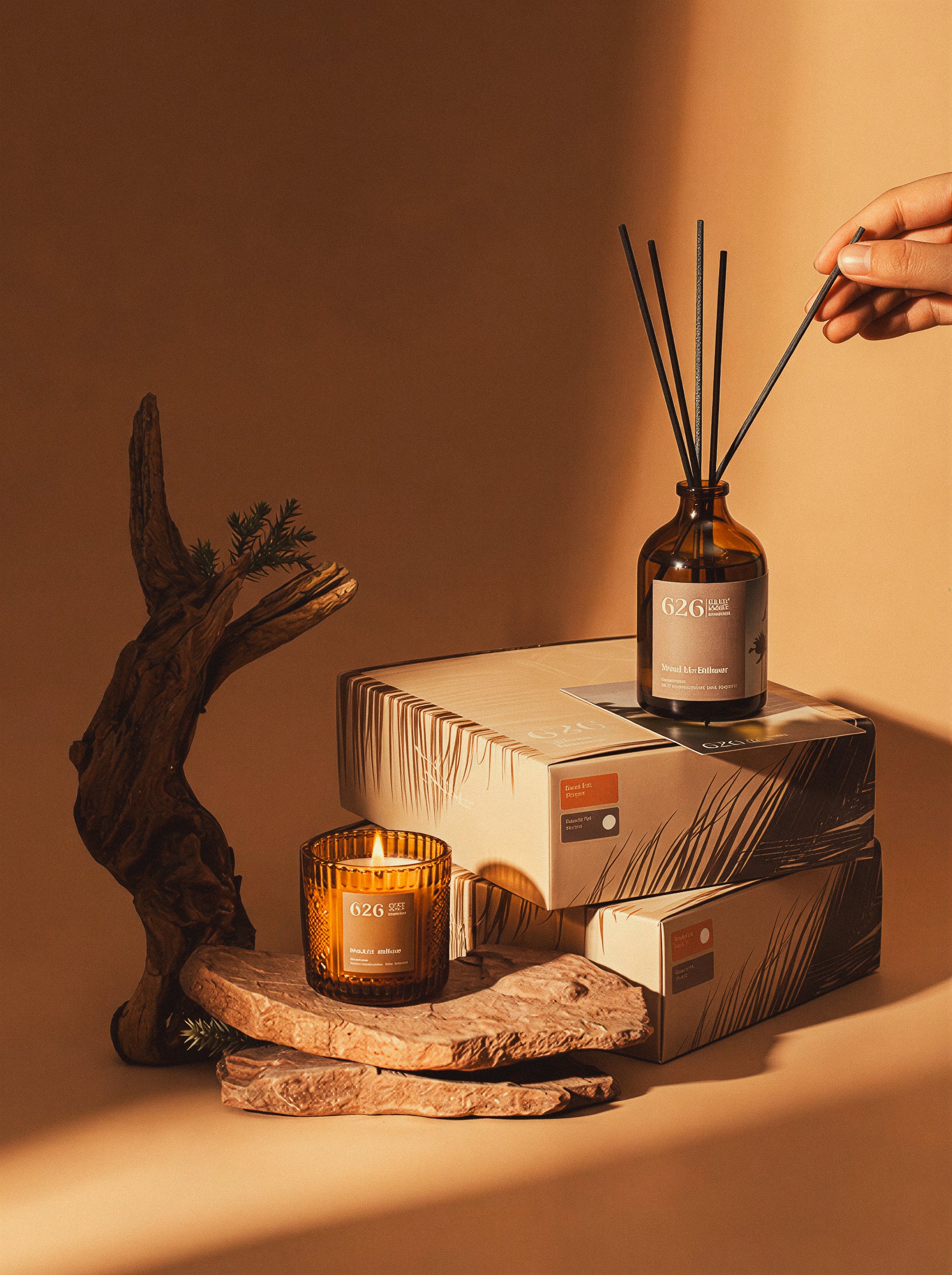 Wood 33-檀木33 擴香沐浴組