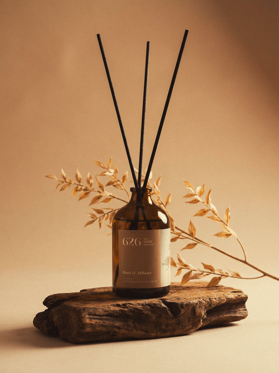 Wood 33-檀木33 香薰擴香瓶 3件組