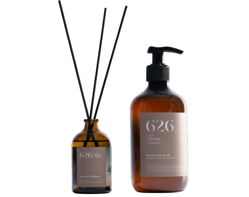 Wood 33-檀木33 擴香沐浴組